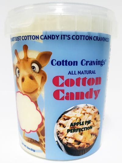 apple pie flavored cotton candy