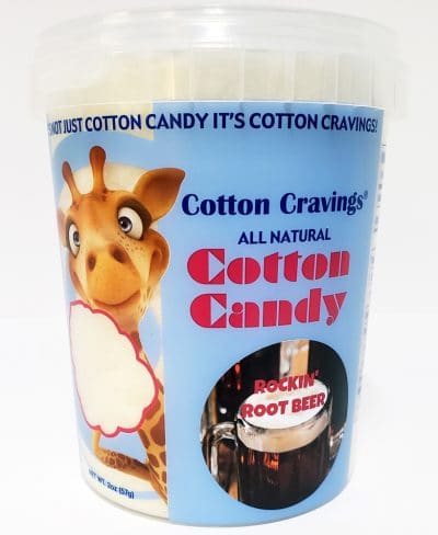rootbeer flavored cotton candy