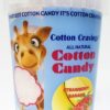 strawberry banana flavored cotton candy